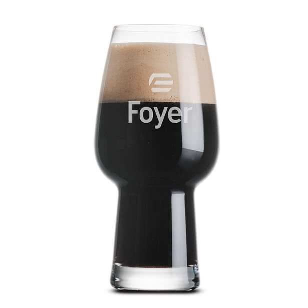 Laser Etched 13.5 oz. Bremen IPA Beer Glass