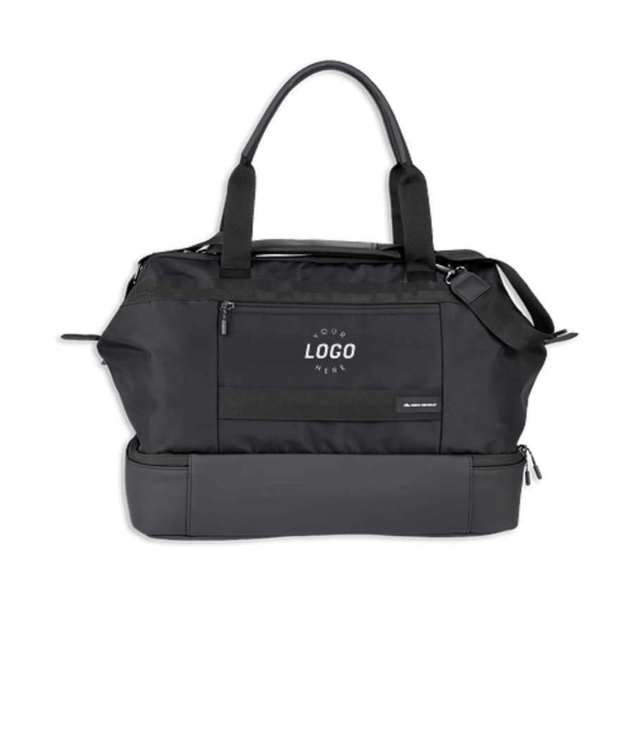 High Sierra Courier Duffel Bag in Black