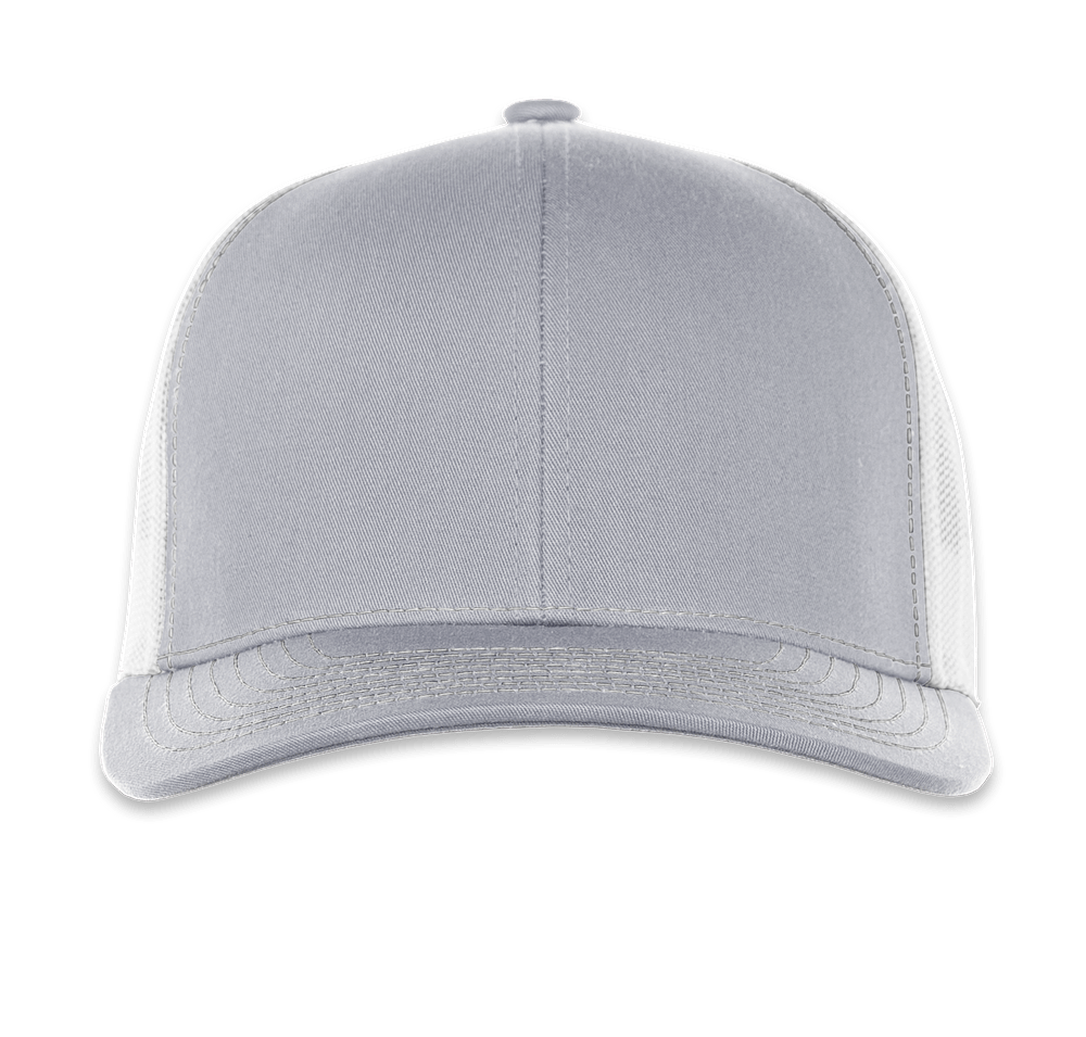 Pacific Headwear Contrast Stitch Snapback Trucker Hat-default