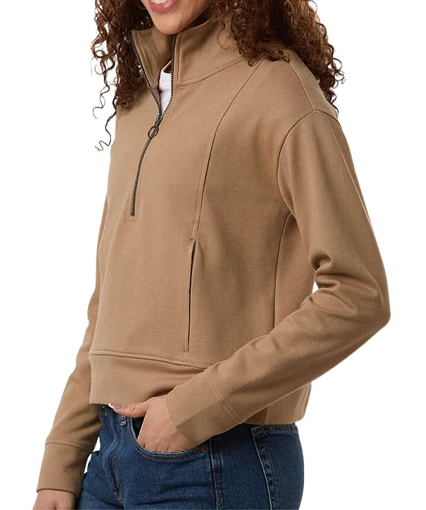 North End Women's Mantra Ottoman Performance Half Zip Pullover