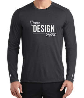 OGIO Endurance Pulse Long Sleeve Performance Shirt - Color: Blacktop