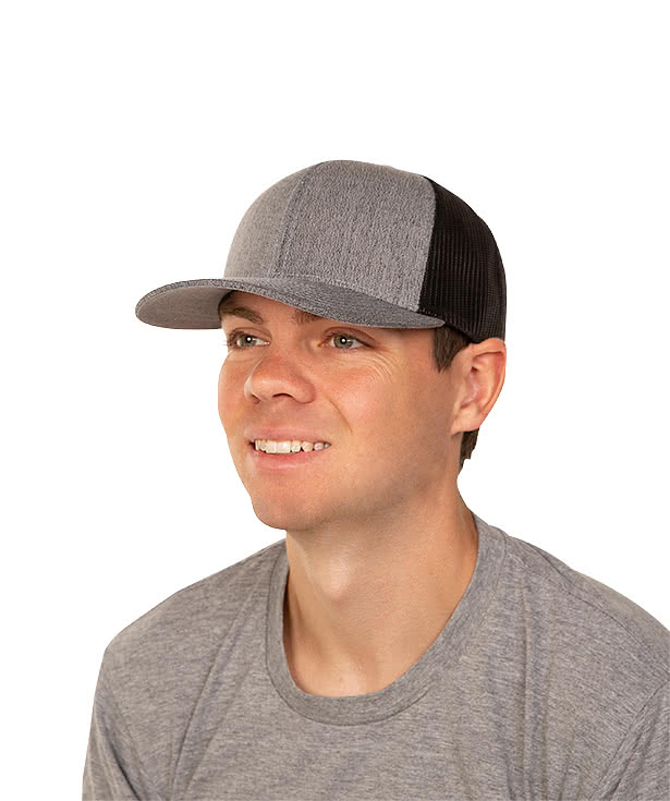 Pacific Headwear Heather Trucker Hat