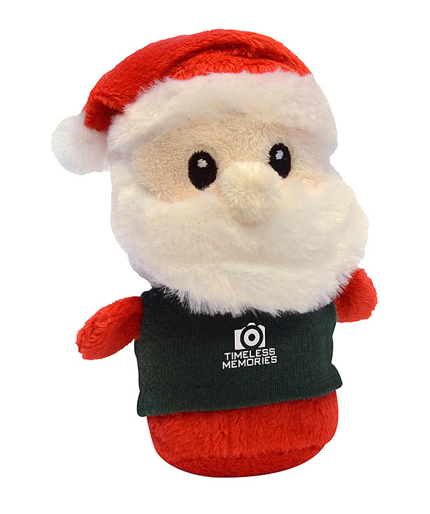 5" Holiday Shorties Santa Plush
