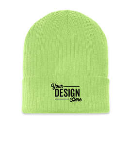 Atlantis Headwear Rio Sustainable Cuff Beanie - Color: Acid Green