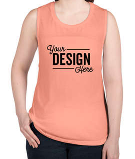 Bella + Canvas Women's Flowy Muscle Tank - Color: Sunset