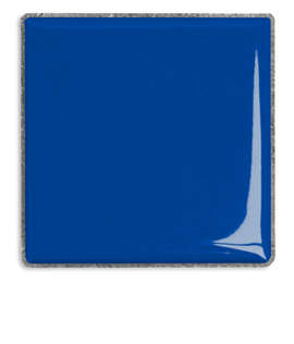 1" Square Lapel Pin - Color: Royal Blue / Silver