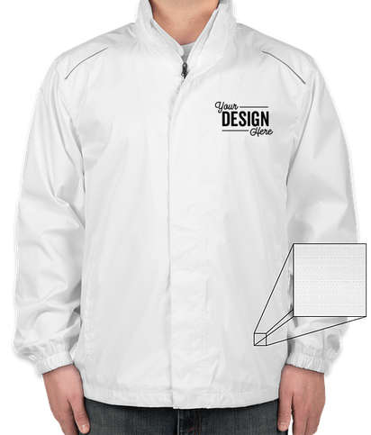 Core 365 Waterproof Ripstop Jacket - White