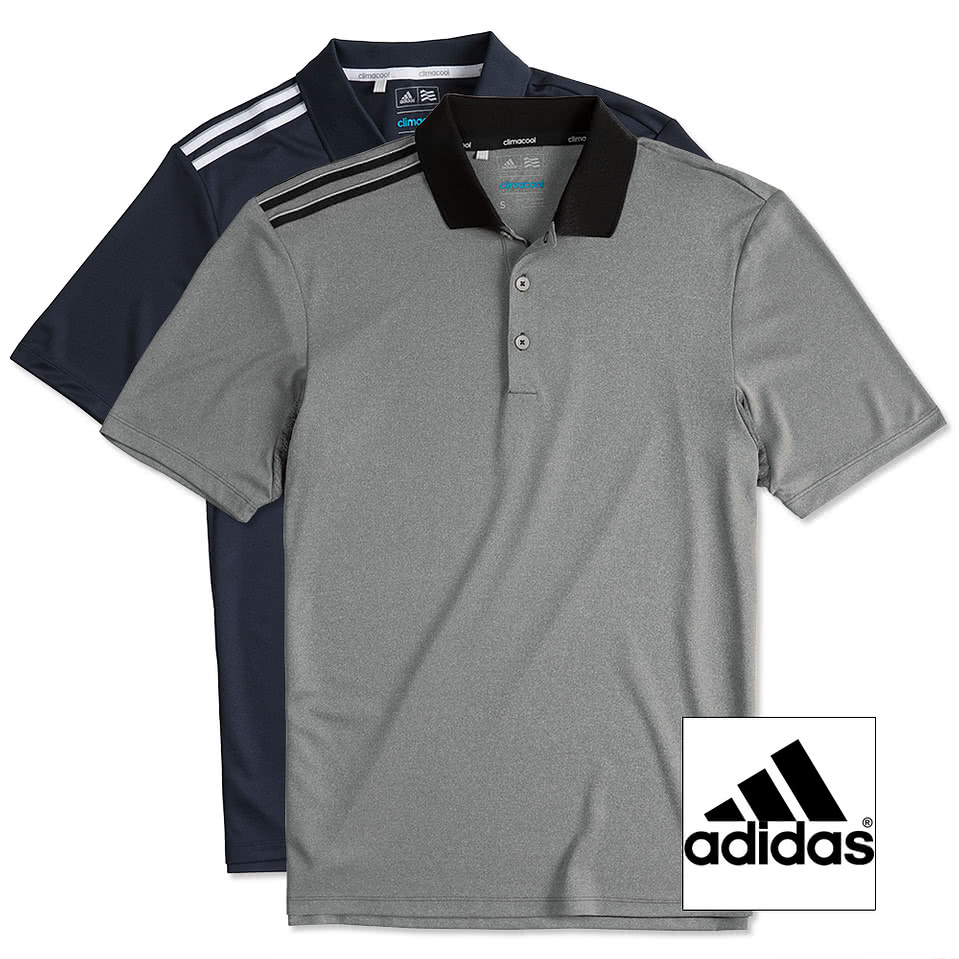 Adidas Climacool 3-Stripes Shoulder Polo