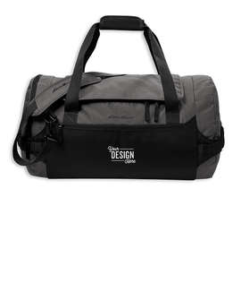 Eddie Bauer Tour Ripstop Duffel Bag - Color: Grey Steel Heather / Black