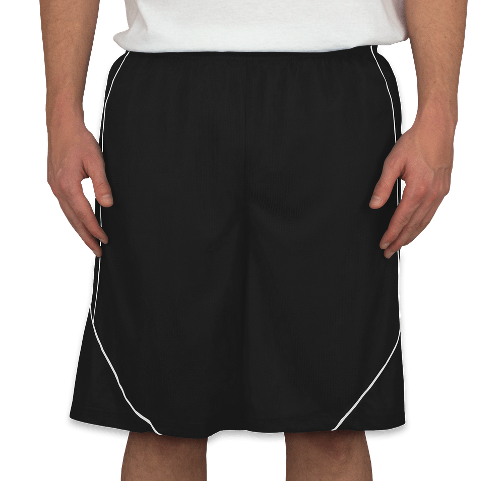 Sport-Tek Micro-Mesh Reversible Contrast Shorts-default