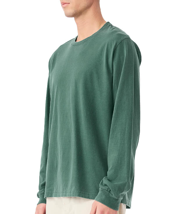 Bella + Canvas Heavyweight Garment-Dyed Long Sleeve T-shirt