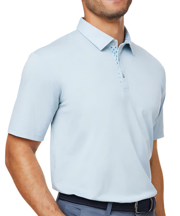 Swannies James H Lightweight Performance Polo - Embroidered