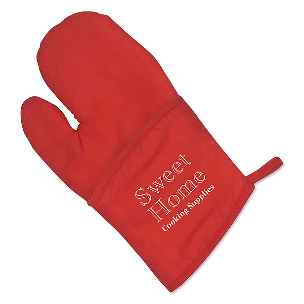 Quilted Cotton Canvas Oven Mitt