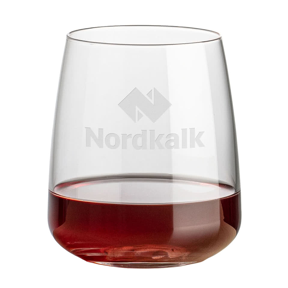 Laser Etched 12.25 oz. Dunhill Stemless Wine Glass