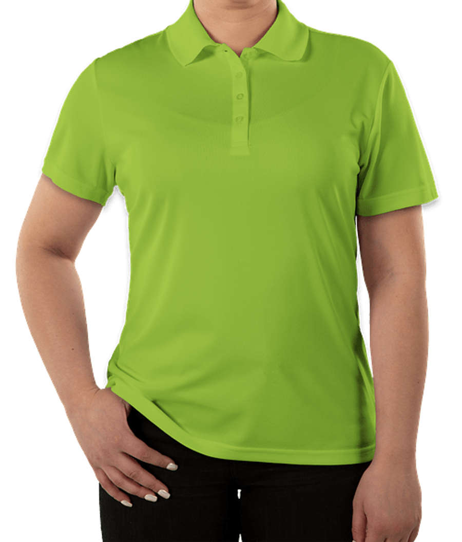 Canada - Core 365 Women's Performance Pique Polo in Acid Green