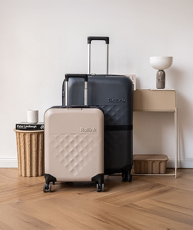 Rollink Flex 360 Checked Wheeled Suitcase