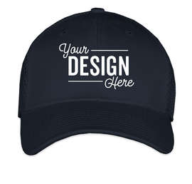 New Era 39THIRTY Stretch Fit Mesh Hat - Color: Deep Navy