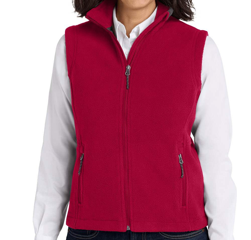 Port Authority Women's Value Fleece Vest - Printed-default
