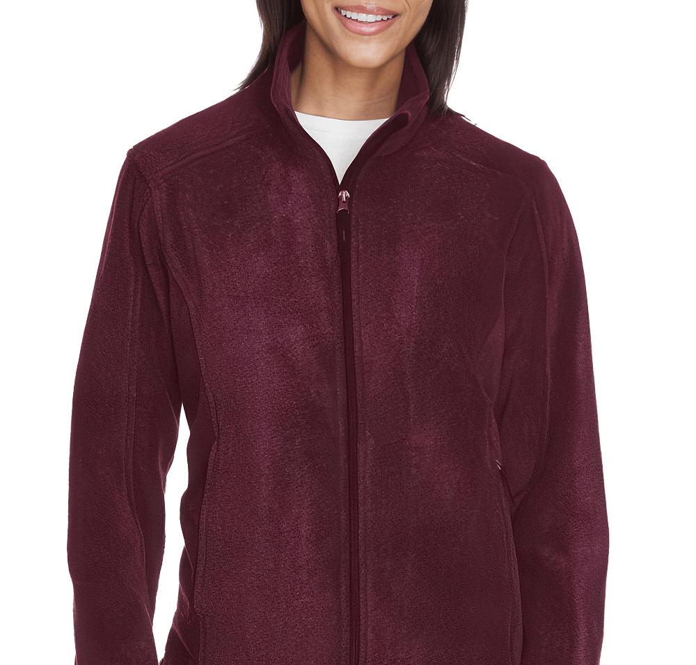 Core 365 Women's Journey Full-Zip Fleece Jacket - Embroidered-default