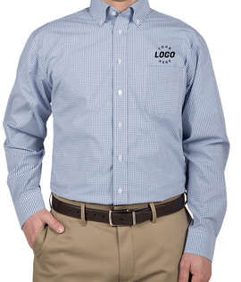Devon & Jones Gingham Dress Shirt