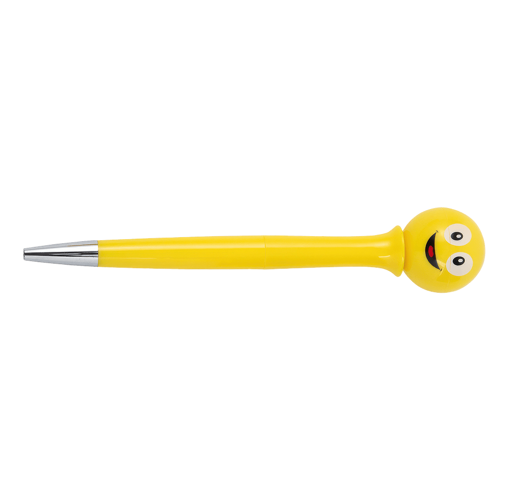 Emoji Fidget Ballpoint Pen (black ink)-default