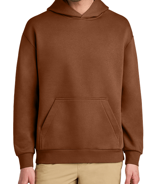 District V.I.T. Heavyweight Fleece Pullover Hoodie in Baked Clay