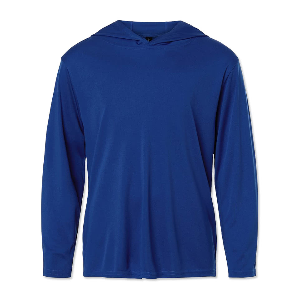 AllPro Youth Pro-Lock Hooded Long Sleeve Performance Shirt