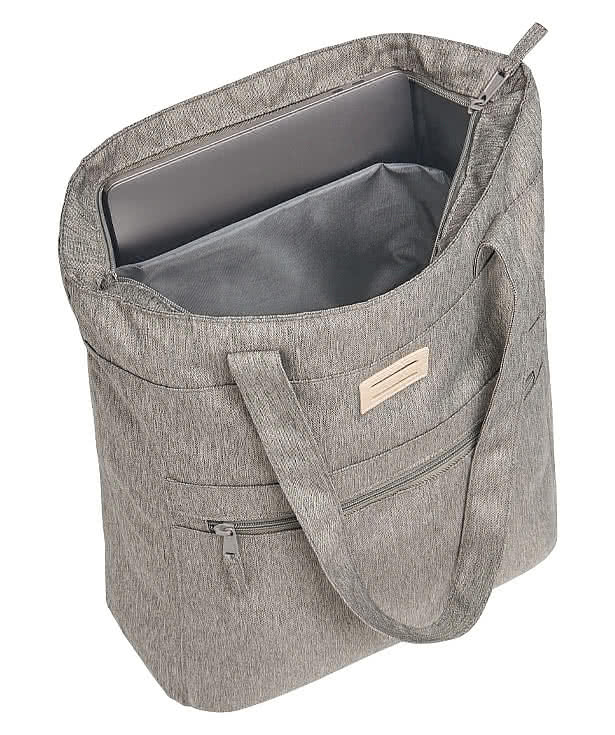 The Goods Recycled Work Anywhere 14" Computer Tote Bag