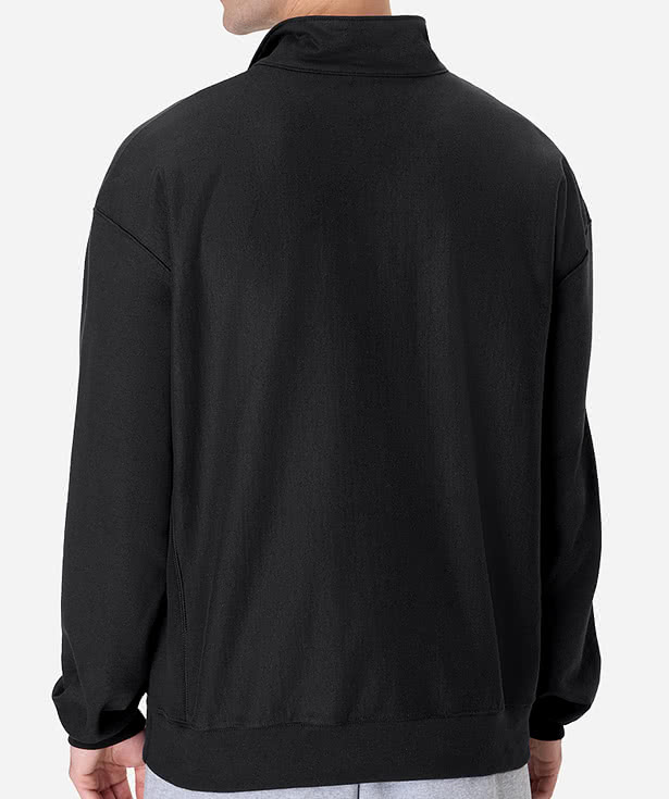 Custom Hanes Beefy Sweats Heavyweight Quarter Zip Sweatshirt