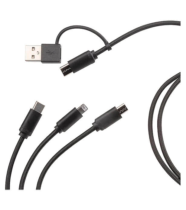 Cirrina Light Up Charging Cable w/Bamboo