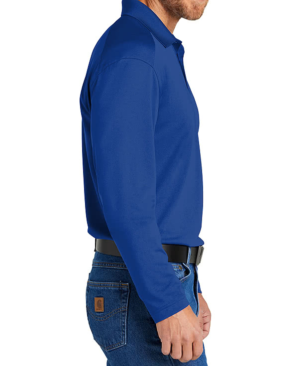 CornerStone Select Lightweight Snag-Proof Long Sleeve Performance Polo