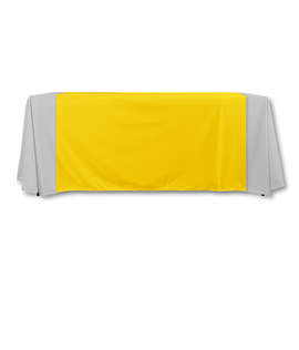Full Color 57" LazerLine Table Runner - Color: Lemon