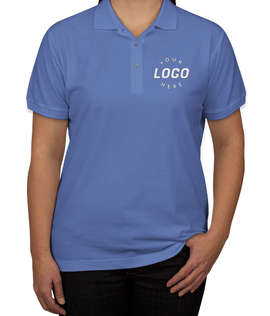 Port Authority Women's Silk Touch Polo - Color: Ultramarine Blue
