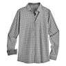 Blue Generation Women's Untucked Gingham Long Sleeve Dress Shirt