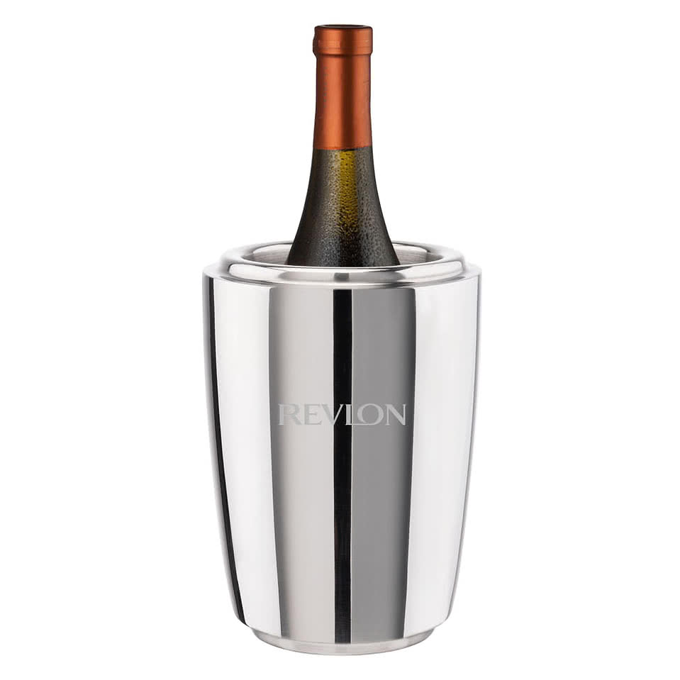 Laser Engraved Pescara Stainless Steel Wine Cooler