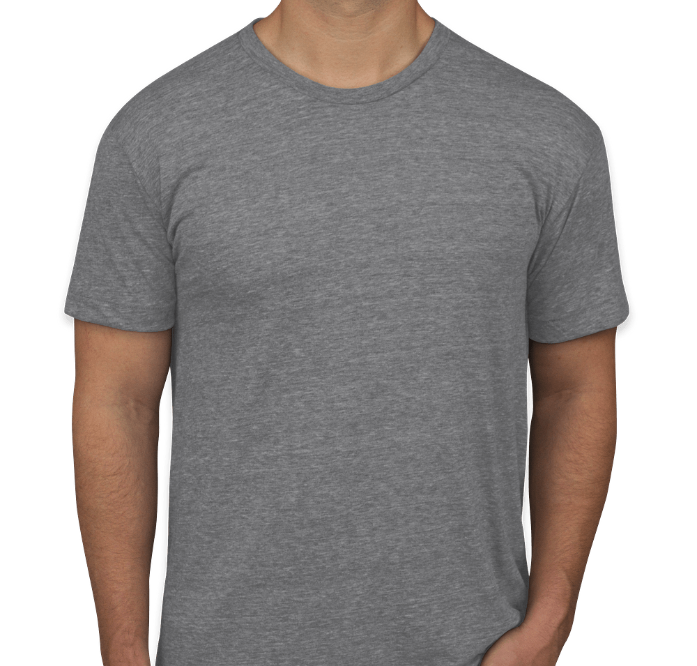 American Apparel USA-Made Tri-Blend Crewneck Track T-shirt-default
