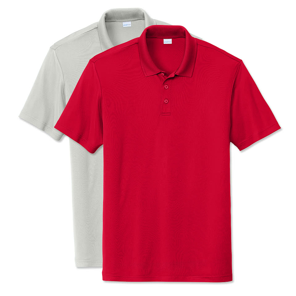 Sport-Tek Re-Compete Recycled Performance Polo