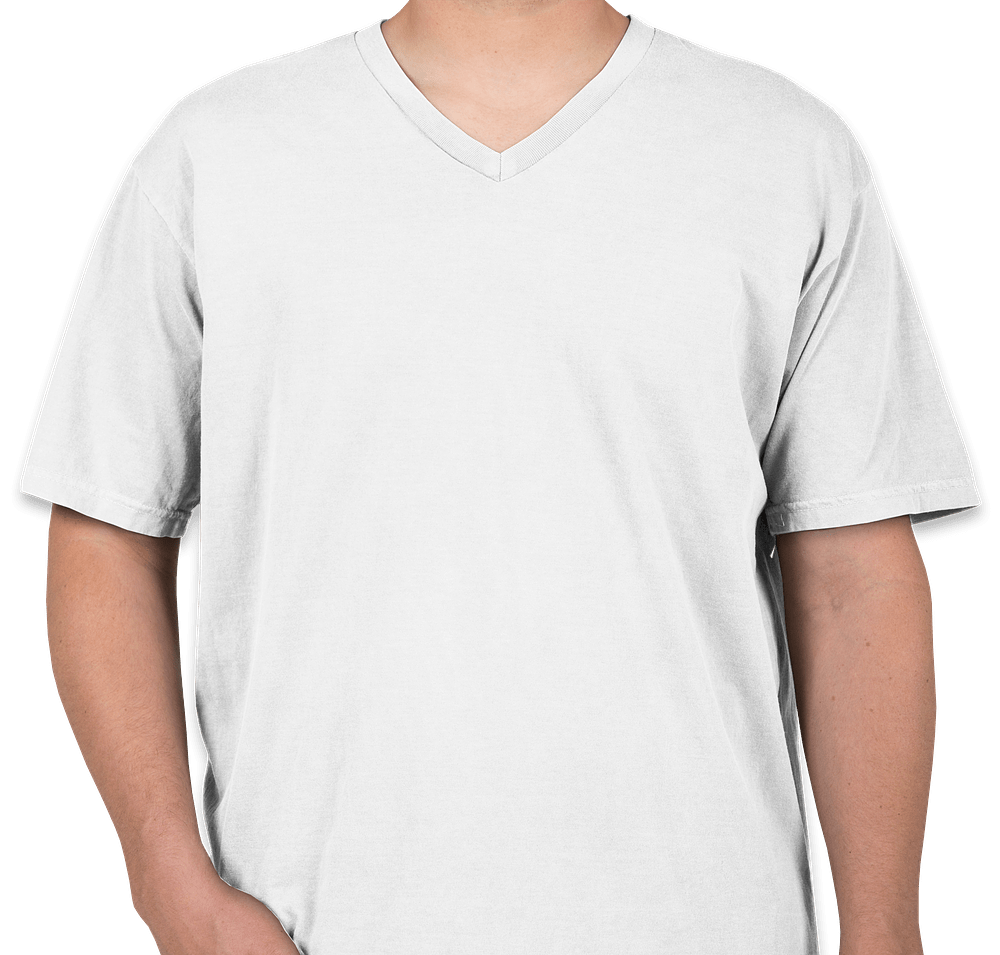 Comfort Colors 100% Cotton V-Neck T-shirt-default
