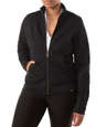 American Giant Women's USA-Made Cadet Collar Full Zip Sweatshirt