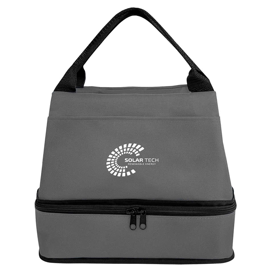 Denson Recycled Expandable Dual Compartment 10 Can Cooler