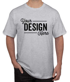 Canada - Gildan 100% Cotton T-shirt - Color: Ash