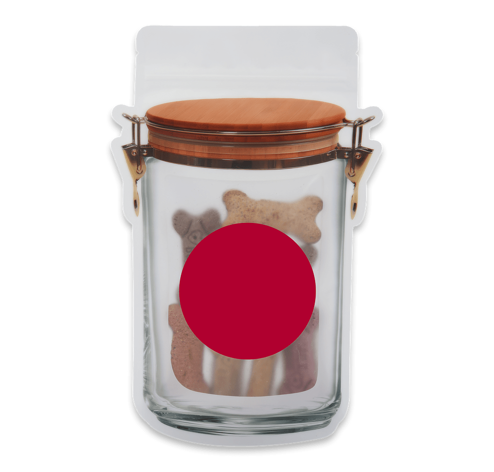Full Color Reusable Storage Bag with Dog Bone Treats-default