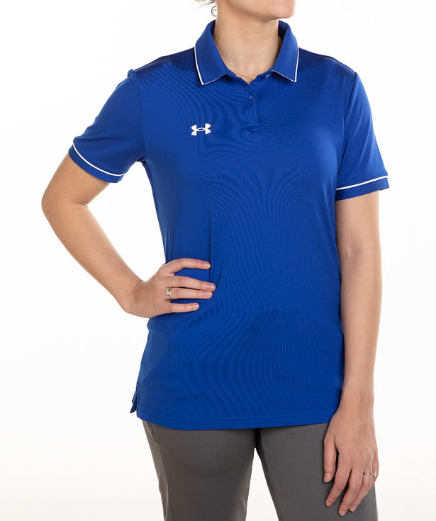Under Armour Women's Tipped Team Performance Polo - Embroidered
