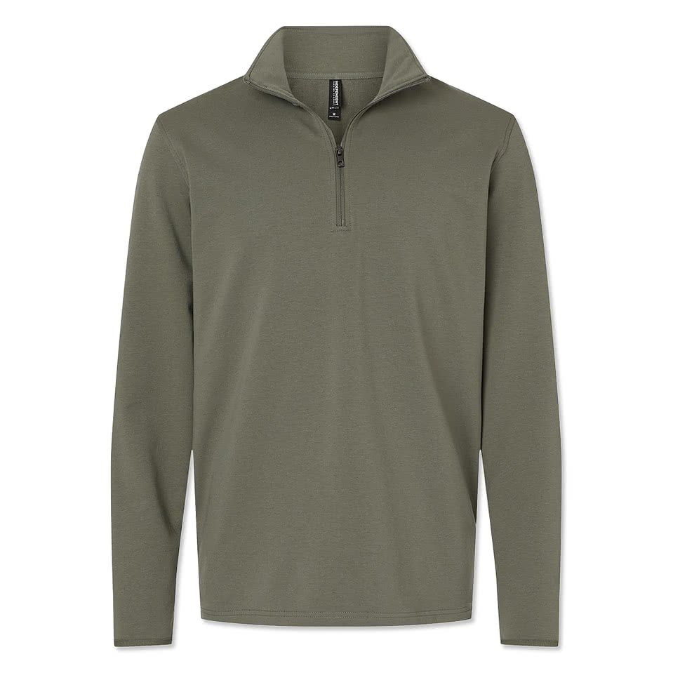 Independent Trading French Terry Quarter Zip Pullover