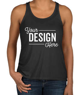 Anvil Women's Racerback Freedom Tank - Color: Black