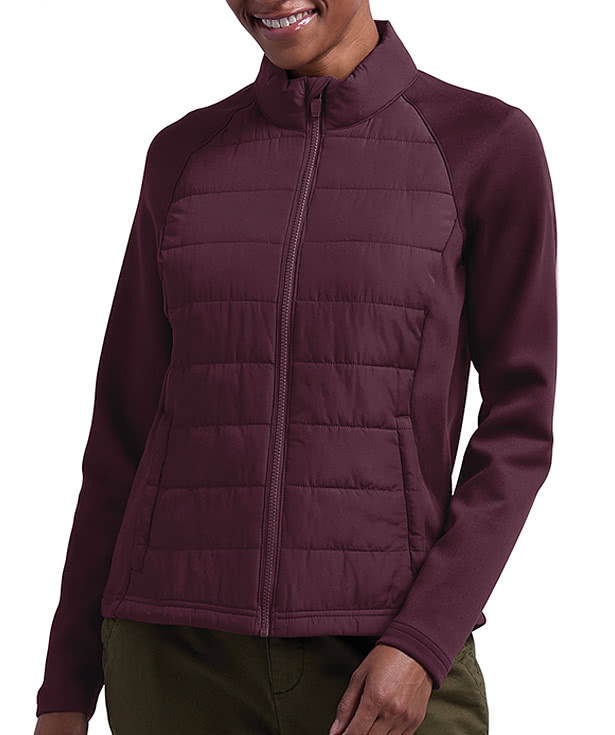 Charles River Women's Lotus Hybrid Recycled Insulated Jacket