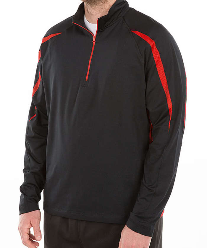 Sport-Tek Contrast Performance Half Zip Pullover