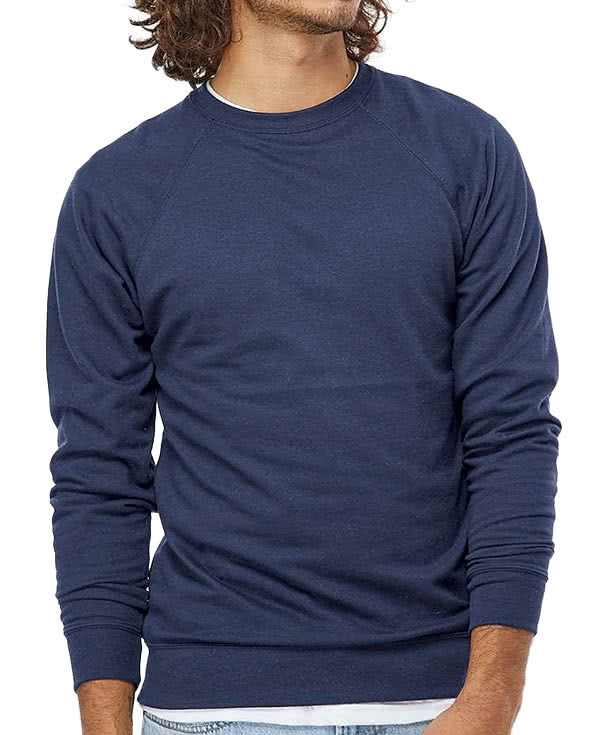 Independent Trading Icon Loopback Terry Crewneck Sweatshirt