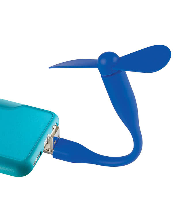 Mini USB Fan with 3-Way Connector