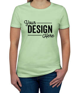 Next Level Women's Slim Fit Jersey T-shirt - Color: Mint